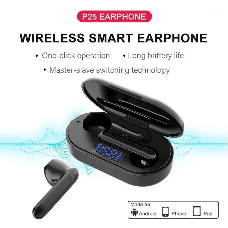2021Bluetooth 5.1 P25 Earphone Touch Control TWS Wireless Earbuds Stereo Sports Noise Reduction LED Headphones For1, White
2021Bluetooth 5.1 P25 Earphone Touch Control TWS Wireless Earbuds Stereo Sports Noise Reduction LED Headphones For1, White