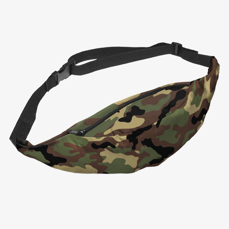 Women Fanny Pack 3D Printing Colorful Waist Bag Bum Hip Belt Pocket Travel Casual Pineapple Bags for Travel