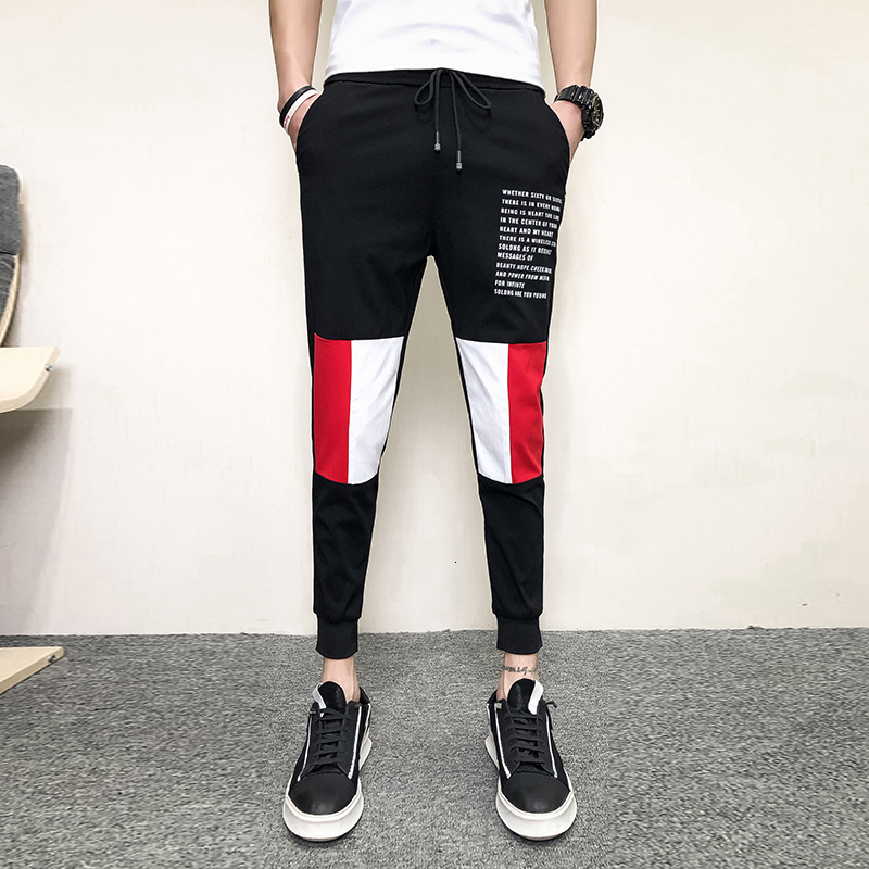 2021 New Summer Streetwear Men Slim Fit Jogger Harem Pants Fashion Striped Printed Men's Casual Pant Pantalones 3ixj, Red
2021 New Summer Streetwear Men Slim Fit Jogger Harem Pants Fashion Striped Printed Men's Casual Pant Pantalones 3ixj, Red