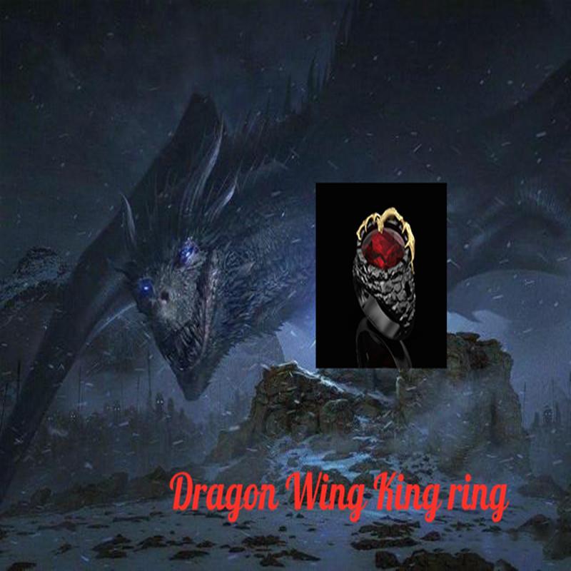 Unique Bohemian natural stone ring Dragon Wing King ring retro Modeling artificial antique silver plated fashion punk jewelry
Unique Bohemian natural stone ring Dragon Wing King ring retro Modeling artificial antique silver plated fashion punk jewelry