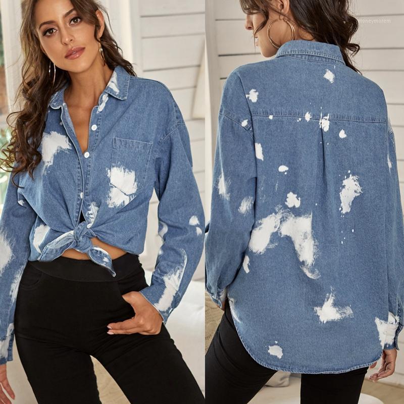 Fashion Lapel Denim Shirts for Women Cowboy Long Sleeves Blouse Coat Retro Streetwear Clothing1, Blue
Fashion Lapel Denim Shirts for Women Cowboy Long Sleeves Blouse Coat Retro Streetwear Clothing1, Blue