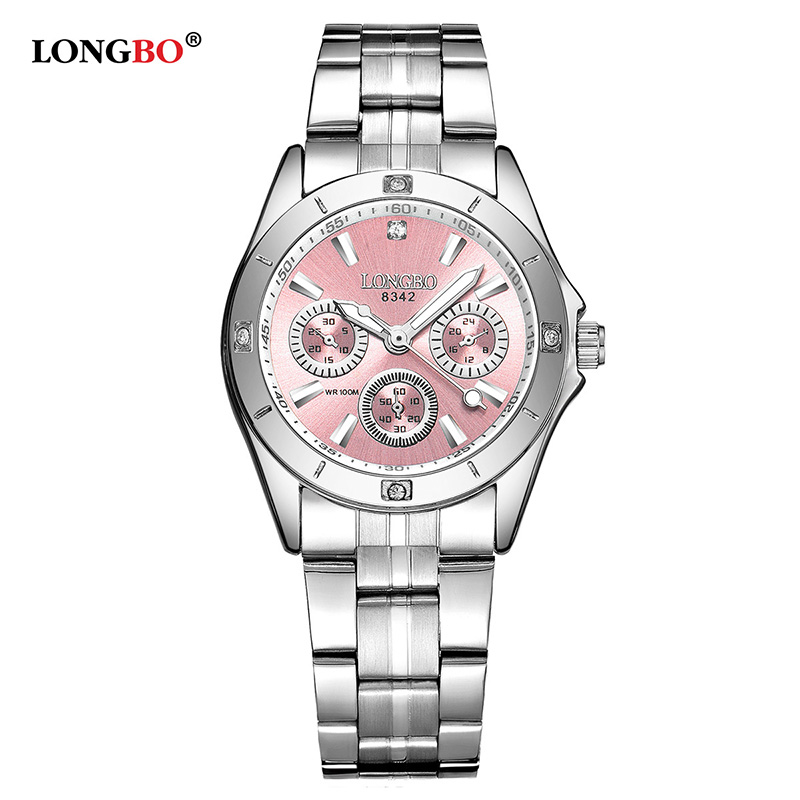 LONGBO Luxury Fashion Women Watches Casual Stainless Steel Band Women Quartz Watches Leisure Waterproof Lady Watch 8342, Slivery;brown
LONGBO Luxury Fashion Women Watches Casual Stainless Steel Band Women Quartz Watches Leisure Waterproof Lady Watch 8342, Slivery;brown