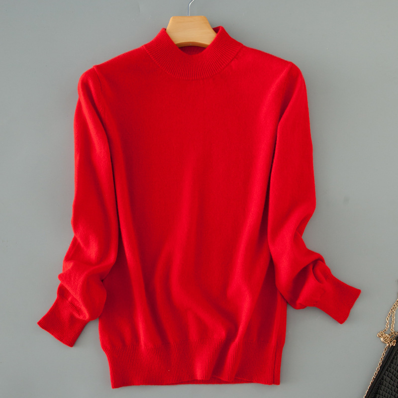 Cashmere Green Turtleneck Lady's Plus Size Pullovers Black Female Sweater Casual Women Jumper Winter Pull Femme 201201