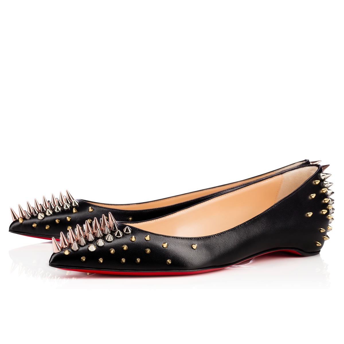 Fashion Women's Red Bottom Anjalina Ballet Flats Comfort Pointed Toe Lady Spikes Red Sole Ballerinas Shoes Party,Wedding EU35-43,With Box, Black
Fashion Women's Red Bottom Anjalina Ballet Flats Comfort Pointed Toe Lady Spikes Red Sole Ballerinas Shoes Party,Wedding EU35-43,With Box, Black