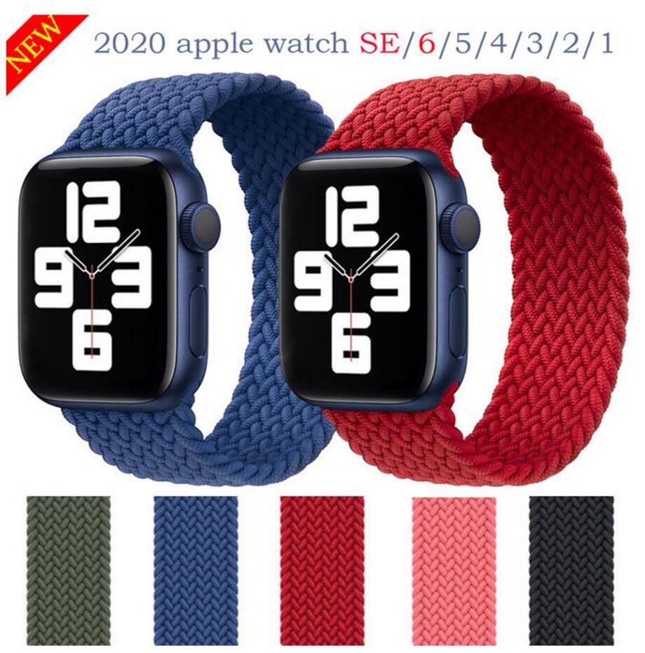 New Watchbands for Apple Watch SE Series 6/5/4/3/2/1 Bands 40mm 44mm Woven Solo Loop Braided Strap for iwatch 38mm 42mm accessories
New Watchbands for Apple Watch SE Series 6/5/4/3/2/1 Bands 40mm 44mm Woven Solo Loop Braided Strap for iwatch 38mm 42mm accessories