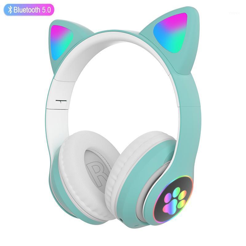 Cat Ear Bluetooth Headphones RGB Wireless Bass Noise Cancelling Earphone Adults Kids Girl Headset Support TF Card Casco Mic1, Black
Cat Ear Bluetooth Headphones RGB Wireless Bass Noise Cancelling Earphone Adults Kids Girl Headset Support TF Card Casco Mic1, Black