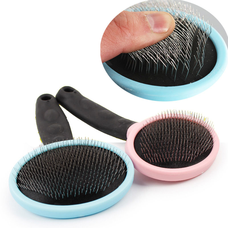 Pet Hair Trimmer Comb Dog Cat Grooming Supply Brush Slicker Tool Multi-function Pet Dog Practical Needle Comb Hair Remover Rake, Pink
Pet Hair Trimmer Comb Dog Cat Grooming Supply Brush Slicker Tool Multi-function Pet Dog Practical Needle Comb Hair Remover Rake, Pink