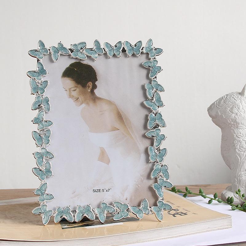 1PCS 6-inch 7-inch Border Butterfly Metal Photo Frame Wedding Studio Wedding Gift Picture Frames
1PCS 6-inch 7-inch Border Butterfly Metal Photo Frame Wedding Studio Wedding Gift Picture Frames