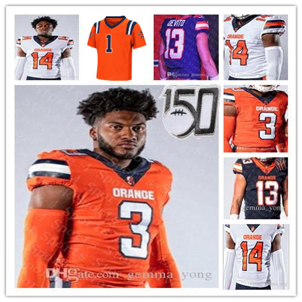 Man 2021 College Syracuse Orange Football Jersey Rex Culpepper Sean Tucker Taj Harris Mikel Jones Tommy DeVito Cooper Lutz Anthony Queeley, Men navy blue with 150
Man 2021 College Syracuse Orange Football Jersey Rex Culpepper Sean Tucker Taj Harris Mikel Jones Tommy DeVito Cooper Lutz Anthony Queeley, Men navy blue with 150