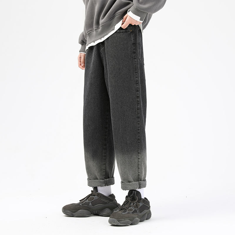 Men's Spring 2021 and Winter New Trend Straight Gradient Leg Brem Pants Young Male Clothes POWT, Blue
Men's Spring 2021 and Winter New Trend Straight Gradient Leg Brem Pants Young Male Clothes POWT, Blue
