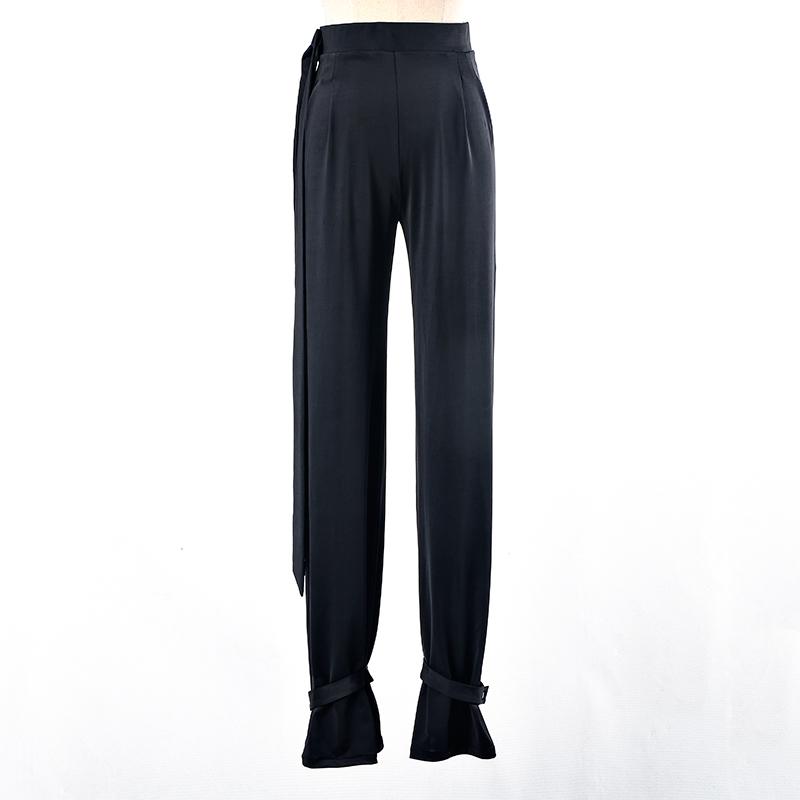 Ice Silk Latin Dance Pants Female Adult High Waist Ballroom Salsa Rumba Practice Trousers Women Stage Competition Pants DL6482, Black
Ice Silk Latin Dance Pants Female Adult High Waist Ballroom Salsa Rumba Practice Trousers Women Stage Competition Pants DL6482, Black