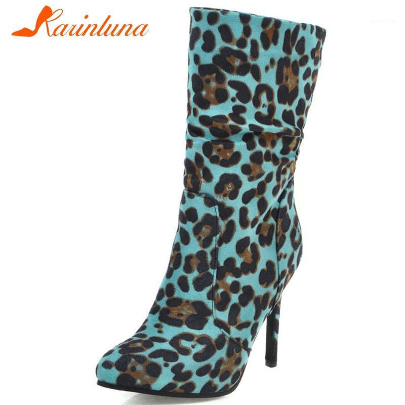 KARIN Sexy Lady Casaul Wedding Winter Boots Pointed Toe Pleated Party Boots Women Leopard Thin Heels Shoes Woman1, Blue
KARIN Sexy Lady Casaul Wedding Winter Boots Pointed Toe Pleated Party Boots Women Leopard Thin Heels Shoes Woman1, Blue