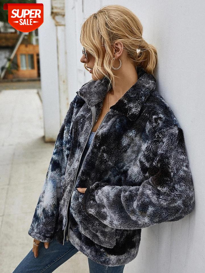 Tie dye Winter Women Soft Teddy Bear Fleece Long Sleeve Loose Casual Jacket Coat Zip Solid Street wear Warm Oversize Outwear #Go42, Black;brown
Tie dye Winter Women Soft Teddy Bear Fleece Long Sleeve Loose Casual Jacket Coat Zip Solid Street wear Warm Oversize Outwear #Go42, Black;brown