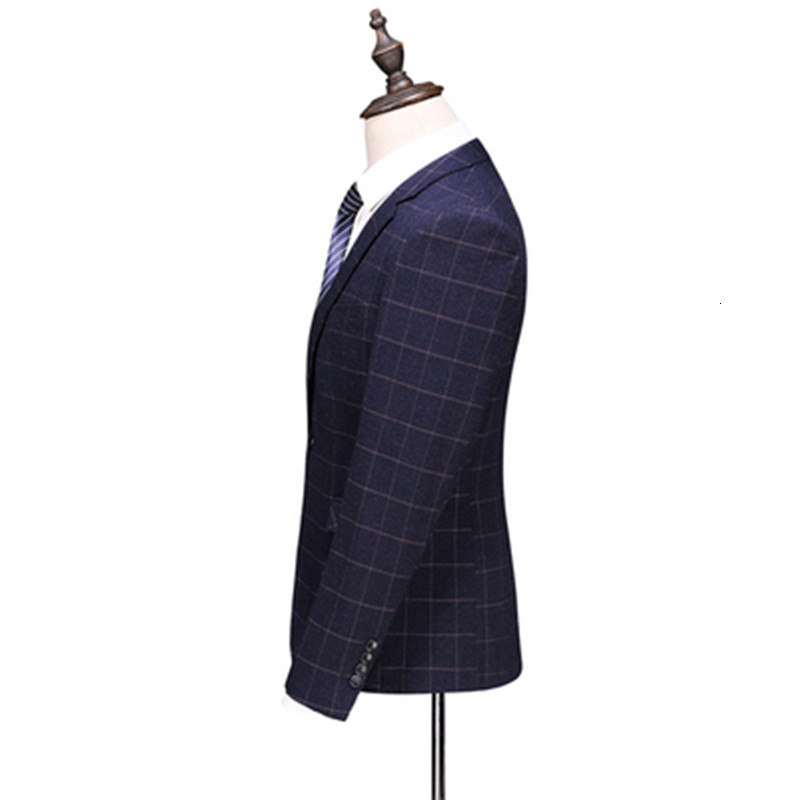 2021 (jacket Collection Pants) Autumn Men's Business Wedding Suit Complete Wear Fashion Suits Classic S-4xl Trellis 9KHN, Blue
2021 (jacket Collection Pants) Autumn Men's Business Wedding Suit Complete Wear Fashion Suits Classic S-4xl Trellis 9KHN, Blue