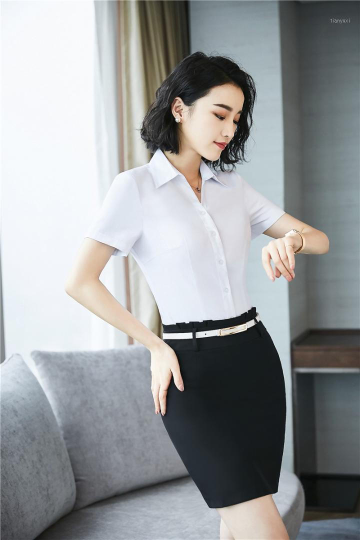 Fashion Women Suits with 2 Piece Skirt and Blouses Sets White Tops & Blouse Ladies Office Uniform Designs Styles Business Suits1 
Fashion Women Suits with 2 Piece Skirt and Blouses Sets White Tops & Blouse Ladies Office Uniform Designs Styles Business Suits1