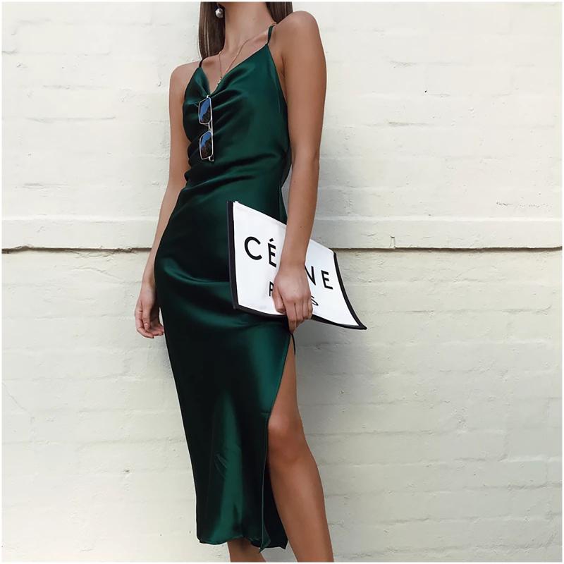 Elegant Satin Dresses For Women Solid Red Blue Midi Dress 2021 Fashion Winter V-neck Ladies Slim Package Hip Sling Dress Party, Bu
Elegant Satin Dresses For Women Solid Red Blue Midi Dress 2021 Fashion Winter V-neck Ladies Slim Package Hip Sling Dress Party, Bu