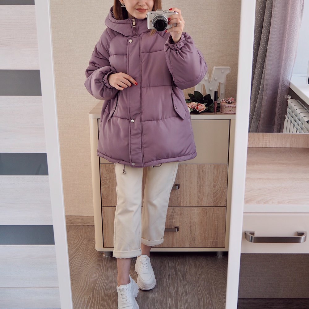 Womens Coats Autumn Winter New Korean Hooded Coat Thick Quilted Cotton Parkas Oversized Jacket Female Ins Fashion 200928