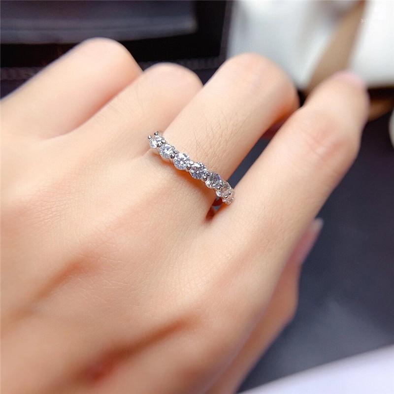 Moissanite Ring 0.1CT 3MM 7 Pieces VVS Lab Diamond Fine Jewelry for Women Wedding Party Engagement Gift Real 925 Sterling Silver1
Moissanite Ring 0.1CT 3MM 7 Pieces VVS Lab Diamond Fine Jewelry for Women Wedding Party Engagement Gift Real 925 Sterling Silver1