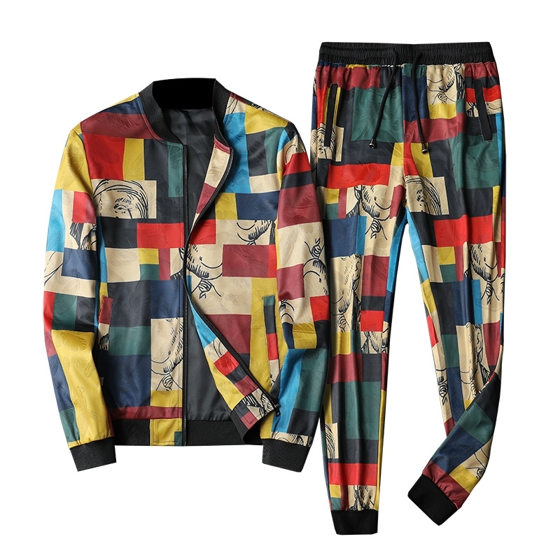 Sharp Plaid Print Mens Tracksuits Abbigliamento Uomo 2 Piece Set Dresy Meskie Esofman Takm Luxury Fashion Mens Tracksuit 201201, Only pants
Sharp Plaid Print Mens Tracksuits Abbigliamento Uomo 2 Piece Set Dresy Meskie Esofman Takm Luxury Fashion Mens Tracksuit 201201, Only pants