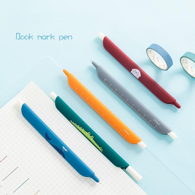 Sharkbang New Arrival 0.55mm Vintage Colors Creative Bookmark Pen Ruler Pen Marker Gel Kawaii School Office Stationery1
Sharkbang New Arrival 0.55mm Vintage Colors Creative Bookmark Pen Ruler Pen Marker Gel Kawaii School Office Stationery1