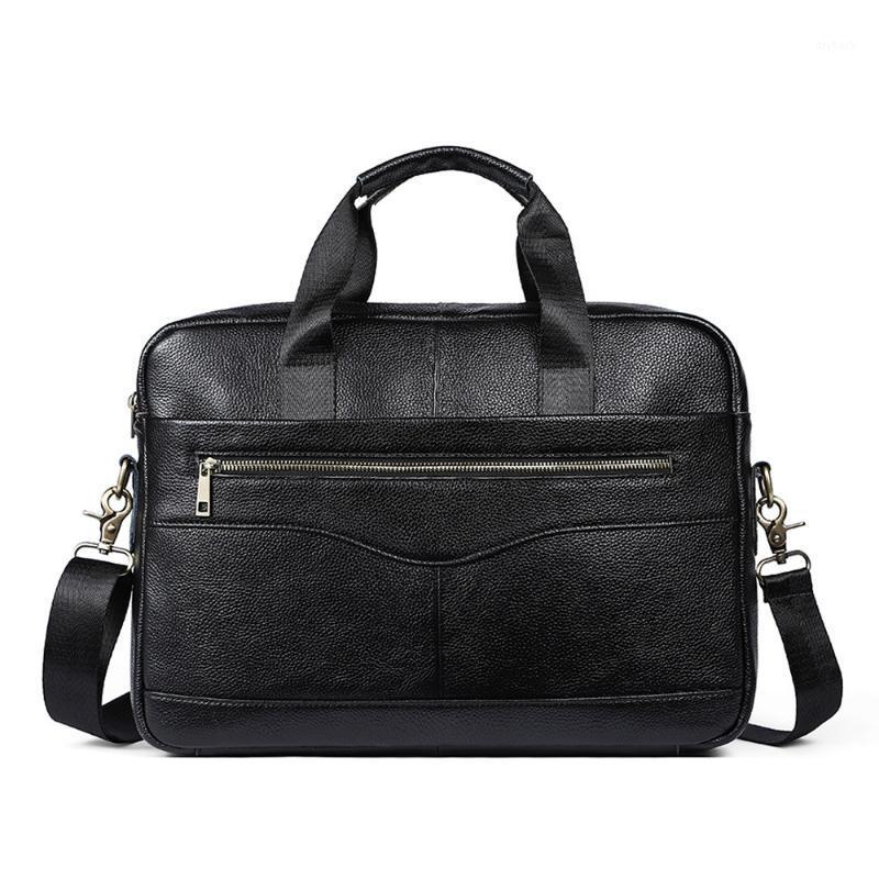 New Vintage 100% Cow Genuine Leather Business Men's Briefcase Male Shoulder Bag Real Leather Men Messenger Bag Tote Computer1, Black
New Vintage 100% Cow Genuine Leather Business Men's Briefcase Male Shoulder Bag Real Leather Men Messenger Bag Tote Computer1, Black