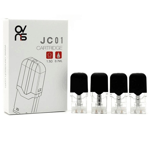 100% Original OVNS JC01 Pod Empty Cartridge 0.7ml Ceramic Coil W01 Vape Carts for Thick Oil and E Liquid COCO Compatible
100% Original OVNS JC01 Pod Empty Cartridge 0.7ml Ceramic Coil W01 Vape Carts for Thick Oil and E Liquid COCO Compatible
