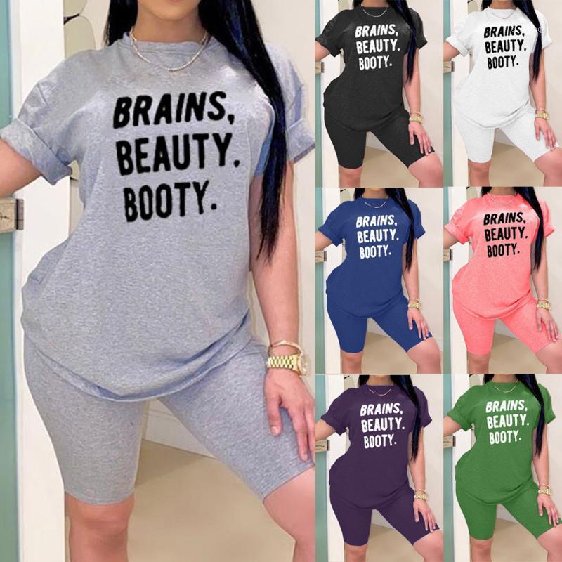2020 new women letter printed sport 2 pieces set short tee tops above knee pants suit tracksuit outfit 7 color Exercise Sets#g41, Black
2020 new women letter printed sport 2 pieces set short tee tops above knee pants suit tracksuit outfit 7 color Exercise Sets#g41, Black
