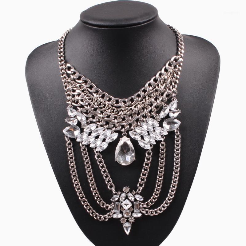 Hot Sale New Fashion Chunky Statement Necklace Metal Chain Choker Pendant Summer Bib Luxury Necklace for Women Jewelry1
Hot Sale New Fashion Chunky Statement Necklace Metal Chain Choker Pendant Summer Bib Luxury Necklace for Women Jewelry1