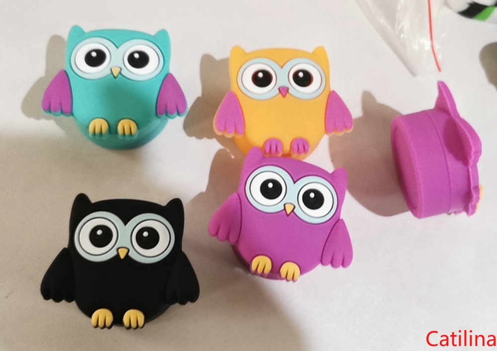 Owl shape wax containers cartoon silicone box 11ml silicon container food grade jars dab dabber tool storage bho hash oil
Owl shape wax containers cartoon silicone box 11ml silicon container food grade jars dab dabber tool storage bho hash oil