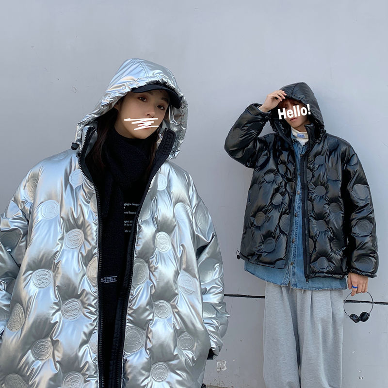 Cotton-quilted Clothing 2021 Winter New Lovers Bright Face Hoodie Young Men's Clothes LENS, Black
Cotton-quilted Clothing 2021 Winter New Lovers Bright Face Hoodie Young Men's Clothes LENS, Black