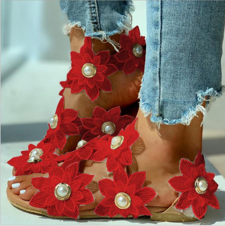 2021 Fashion Summer Flat Sandal shoes For Women 6 Colors Sandales Multicolor handmade retro flowers Women Open Toe Pearl Sandals size 43, Black
2021 Fashion Summer Flat Sandal shoes For Women 6 Colors Sandales Multicolor handmade retro flowers Women Open Toe Pearl Sandals size 43, Black