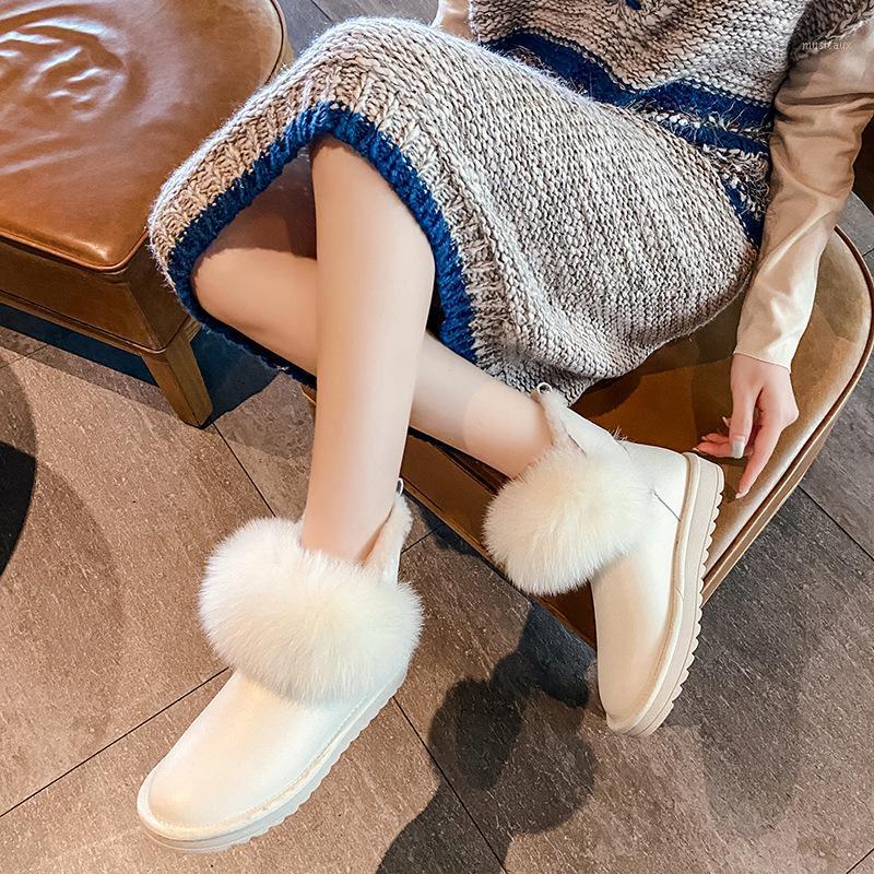 YourSeason New 2020 Women Winter Wool Snow Boots Genuine Leather Warm Round Toe Flat With Ladies Sewing Ankle Platform Shoes1, Beige
YourSeason New 2020 Women Winter Wool Snow Boots Genuine Leather Warm Round Toe Flat With Ladies Sewing Ankle Platform Shoes1, Beige