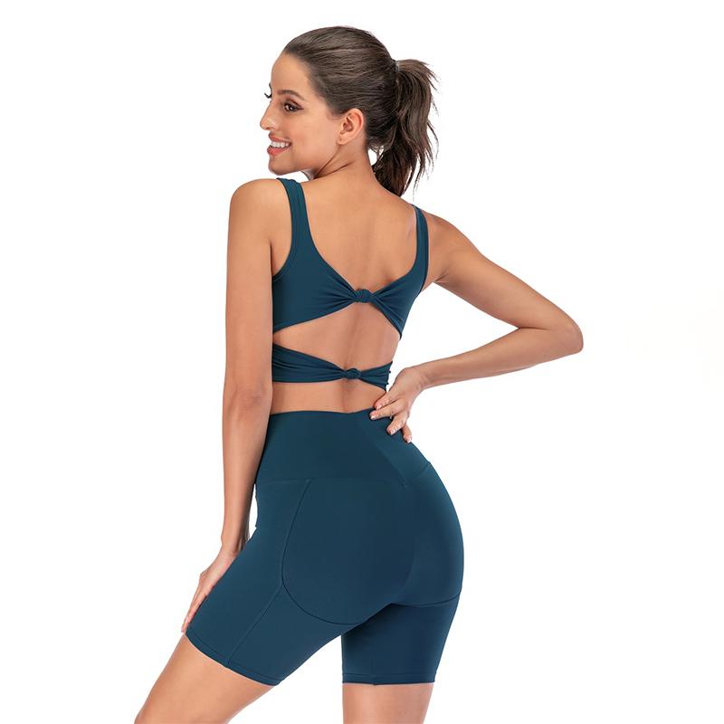 summer 2Pcs Nude Yoga Set Women' Sportswear Workout Suits cycling Sports shorts Gym Clothes Sports Bra+High Waist Shorts, Deep blue bra
summer 2Pcs Nude Yoga Set Women' Sportswear Workout Suits cycling Sports shorts Gym Clothes Sports Bra+High Waist Shorts, Deep blue bra