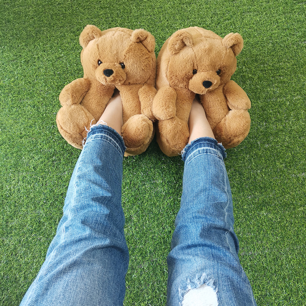 Women Home Indoor Soft anti-slip Faux Fur Cute Slippers Winter Warm Shoes Cartoon Plush Teddy Bear Slippers EUR 36-40, Pink
Women Home Indoor Soft anti-slip Faux Fur Cute Slippers Winter Warm Shoes Cartoon Plush Teddy Bear Slippers EUR 36-40, Pink