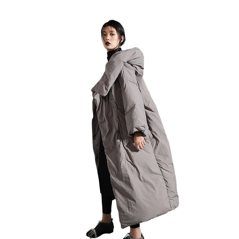 KJMYYX winter jacket women New Thicken Long Hooded parka women winter coat Warm Jacket Female Coats Overcoat 201019