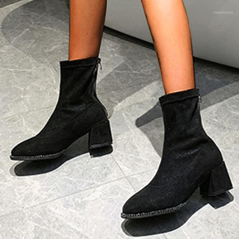 Autumn Winter Boots women Casual Black Ankle Boots For Women Brand Designer Thick Heel Ladie Shoes Platform Zipper Boot1, Gy
Autumn Winter Boots women Casual Black Ankle Boots For Women Brand Designer Thick Heel Ladie Shoes Platform Zipper Boot1, Gy
