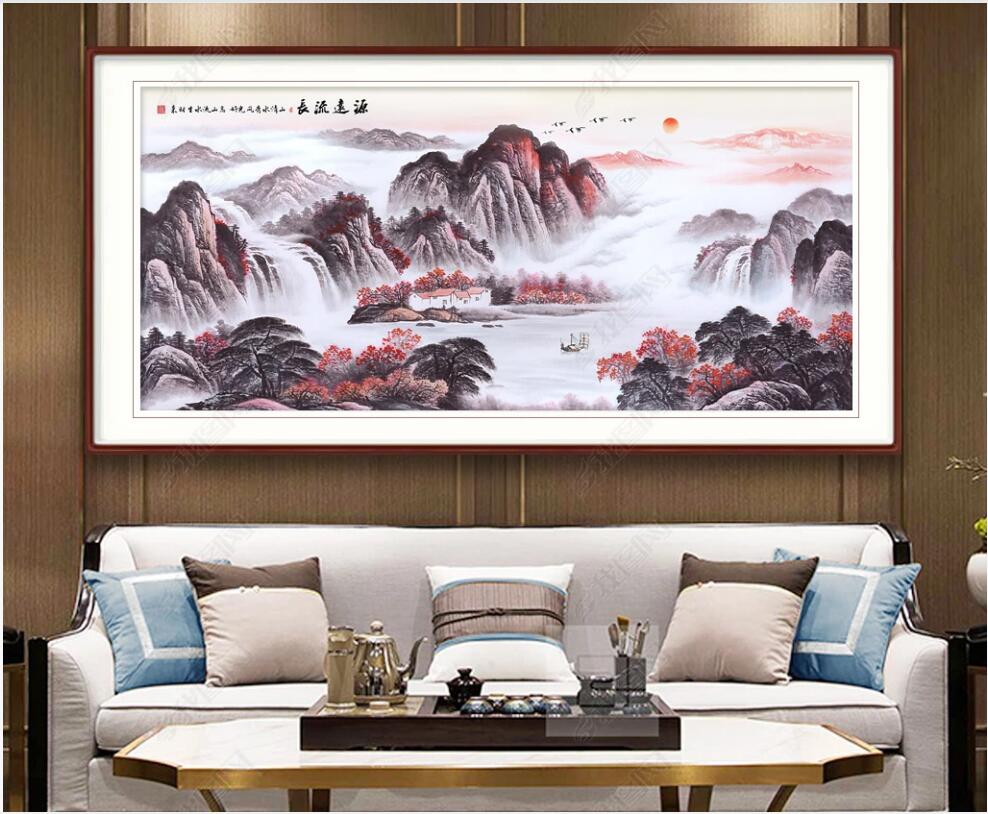 custom photo mural 3d wallpaper on the wall Chinese ink painting mountain scenery home decor living room 3D wall murals wallpapers for walls in rolls, Non-woven wallpaper
custom photo mural 3d wallpaper on the wall Chinese ink painting mountain scenery home decor living room 3D wall murals wallpapers for walls in rolls, Non-woven wallpaper