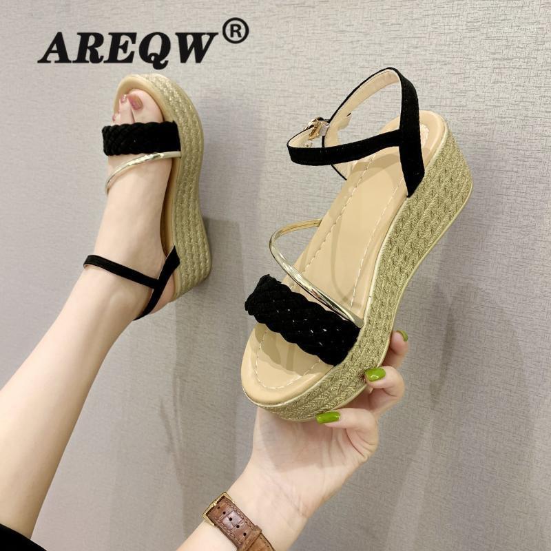 New Fashion Wedge Sandals Women Summer Open Toe Fish Head Sandals Fashion Platform High Heels Women Shoes Size1, Black
New Fashion Wedge Sandals Women Summer Open Toe Fish Head Sandals Fashion Platform High Heels Women Shoes Size1, Black