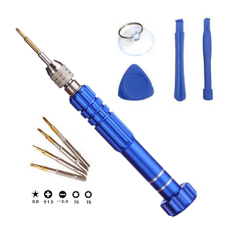 9 pcs/Lot Precision Screwdriver Set Disassembly Pry Opening Repair Tools Kit For 4 5S 6 Plus Samsung Ferramenta