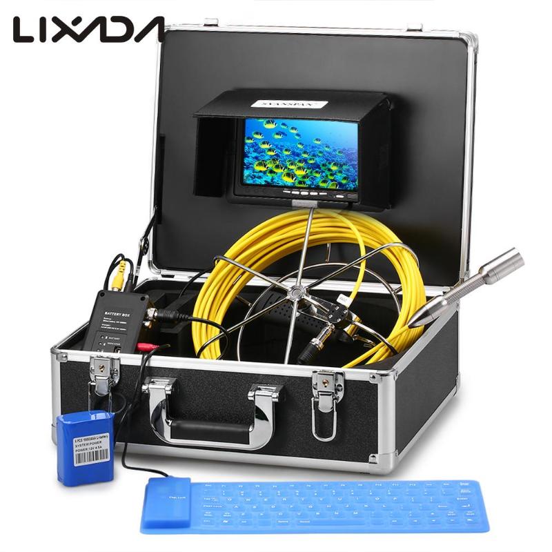 Drain Pipe Sewer Inspection Video Camera System with Keyboard 12 LEDs Night Vision Endoscope Snake Camera 8GB SDcard Included
Drain Pipe Sewer Inspection Video Camera System with Keyboard 12 LEDs Night Vision Endoscope Snake Camera 8GB SDcard Included