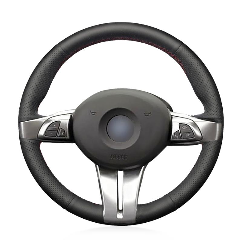 Steering Wheel Covers Hand-stitched Black Genuine Leather Anti-slip Soft Comfortable Car Cover For Z4 2003 2004 2005 2006
Steering Wheel Covers Hand-stitched Black Genuine Leather Anti-slip Soft Comfortable Car Cover For Z4 2003 2004 2005 2006