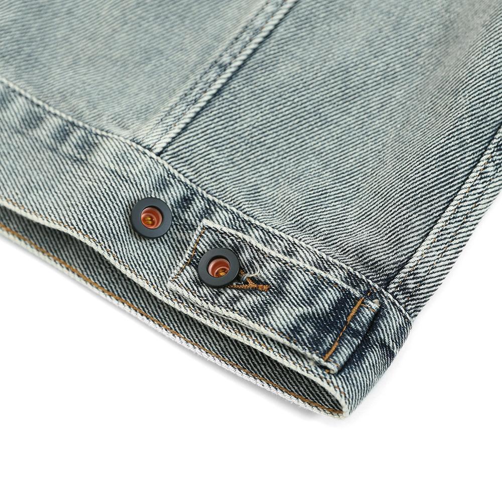 Autumn Winter Denim Jackets Vintage Outerwear Men Trucker 100 Cotton Jacket Slim Fit Coats SJ130839 201119