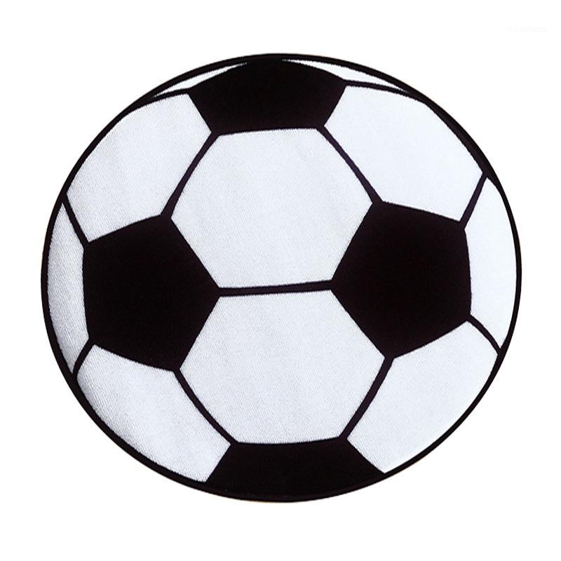 Round football Carpet Living Room Parlor Mats Children Kids Boys Bedroom Carpet Chair Rugs Bath Mats boy 60cm1, Black white
Round football Carpet Living Room Parlor Mats Children Kids Boys Bedroom Carpet Chair Rugs Bath Mats boy 60cm1, Black white