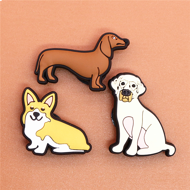 Original Shoe Buckle Accessories Novel Cute Labrador Corgi Dachshund Shoes Decoration Charms Bracelets Kids Gifts
Original Shoe Buckle Accessories Novel Cute Labrador Corgi Dachshund Shoes Decoration Charms Bracelets Kids Gifts