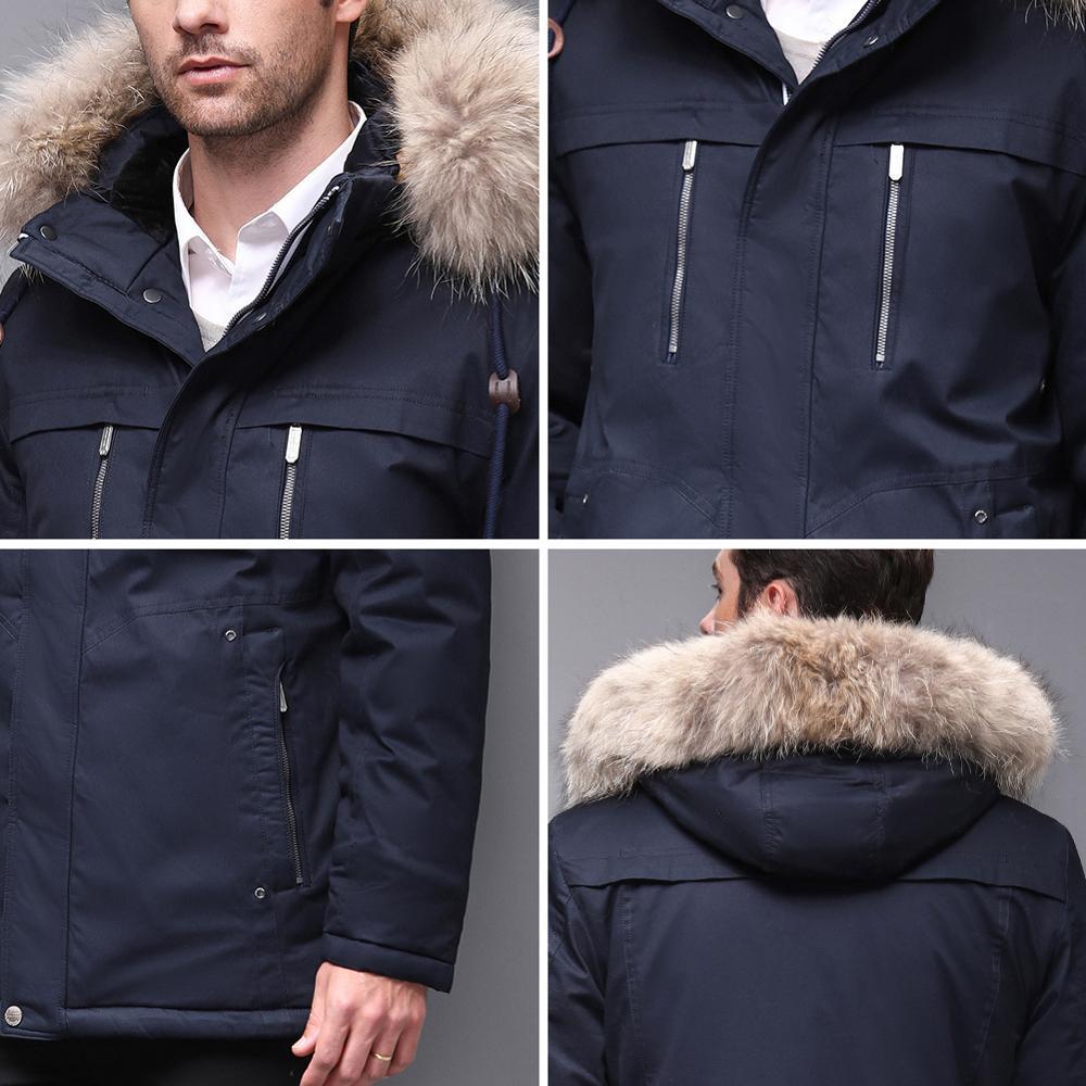 Blackleopardwolf winter jacket men fashion coat thik parka men alaska detachable outwear with comfortable cuffs BL-6605M 201026