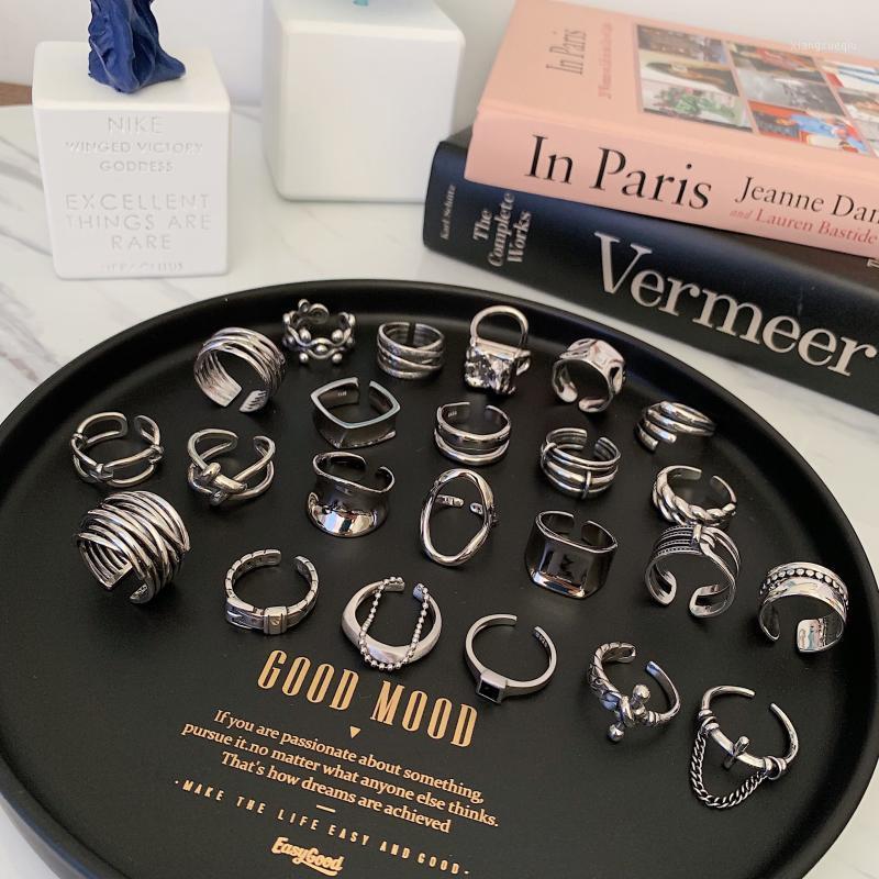 Cluster Rings Retro Vintage Personality Korean 925 Sterling Silver Index Finger Ring Chain Multi-layer Fashionable Tin Paper Polish Open, Golden;silver
Cluster Rings Retro Vintage Personality Korean 925 Sterling Silver Index Finger Ring Chain Multi-layer Fashionable Tin Paper Polish Open, Golden;silver