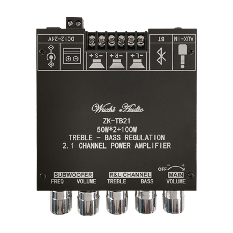 TPA3116D2 Bluetooth 5.0 Subwoofer Board 50WX2+100W 2.1 Channel Power o Stereo Board Bass AMP
TPA3116D2 Bluetooth 5.0 Subwoofer Board 50WX2+100W 2.1 Channel Power o Stereo Board Bass AMP