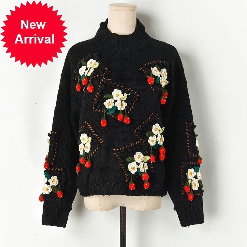 New Christmas 2021 Lane Winter Luxury Hook Hand Stereo Flower Embroidered Loose Sweet Lazy Neck High Fancy Pullover Sweater 8Z0D, Beige
New Christmas 2021 Lane Winter Luxury Hook Hand Stereo Flower Embroidered Loose Sweet Lazy Neck High Fancy Pullover Sweater 8Z0D, Beige
