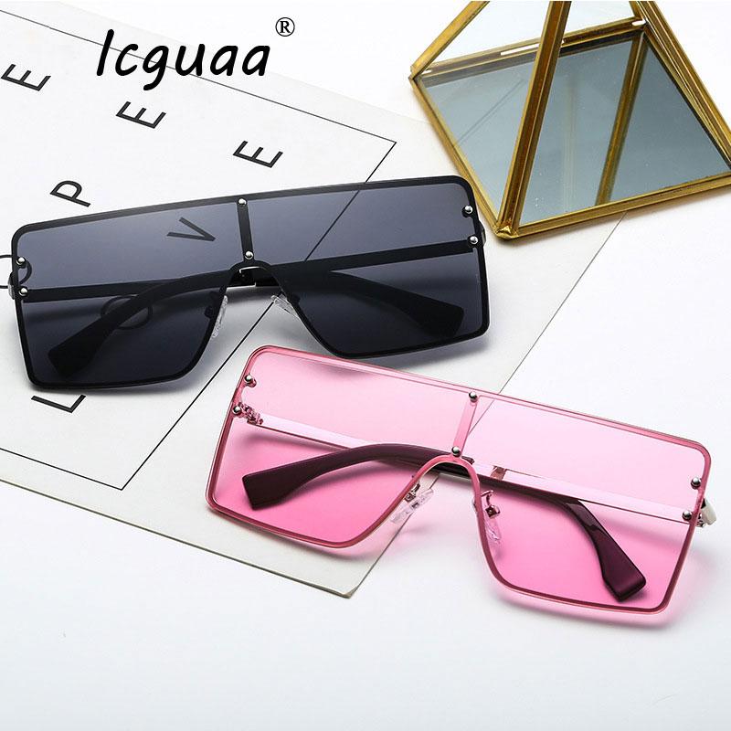 Oversized Square Sunglasses Men Women Fashion Lens Sun Glasses for Women Brand Shades Mirror oculos UV400
Oversized Square Sunglasses Men Women Fashion Lens Sun Glasses for Women Brand Shades Mirror oculos UV400