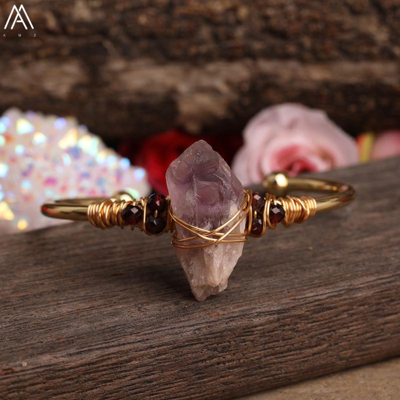 Beauty Stone Beads Open Natural Amethysts Quartz Garnet Stone Rondelle Beads Bangle For Femme Women Bracelet Jewelry
Beauty Stone Beads Open Natural Amethysts Quartz Garnet Stone Rondelle Beads Bangle For Femme Women Bracelet Jewelry